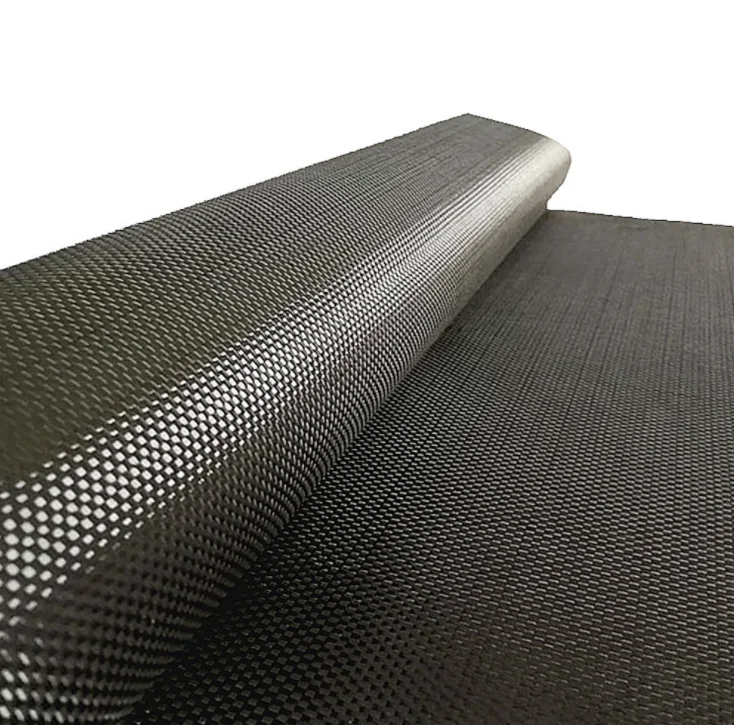 China Factory low price wholesale woven Carbon fiber dry prepreg carbon fiber fabric 1K 1.5k 3k 6K 12K