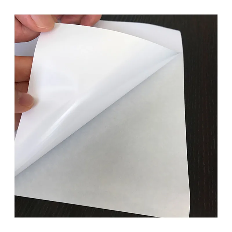 Self Adhesive Inkjet Vinyl Sticker Printable Adhesive A4 size Sticker Paper Sheet
