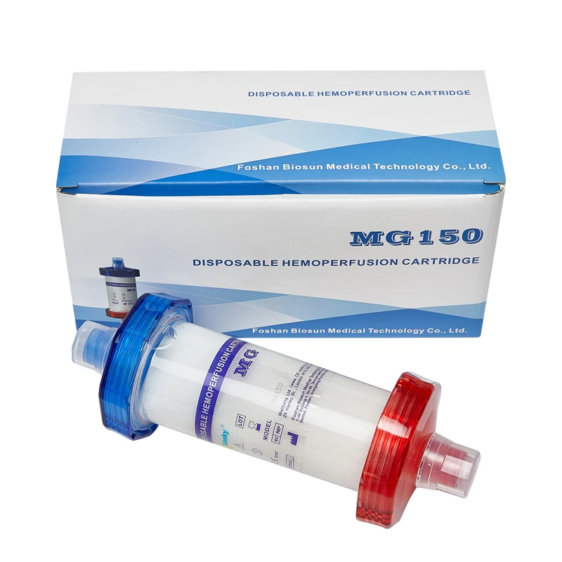 
Disposable Hemoperfusion Cartridge for Hemodialysis room MG150 