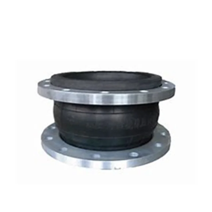 SS304 Flange butterfly Valve Rubber Expansion Joint DN32-700 Dn500 Connect with