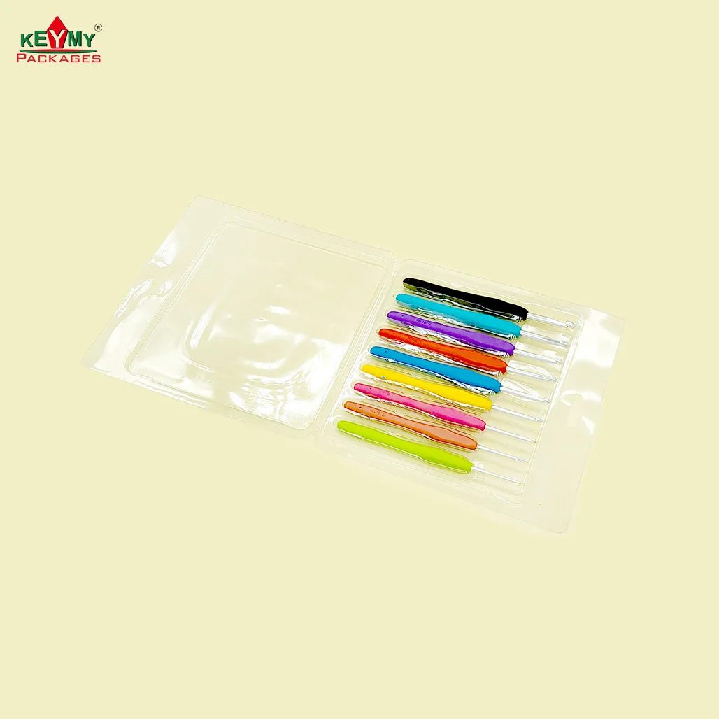customize PVC blister clamshell for tools, cheap neat packaging solution DZ110
