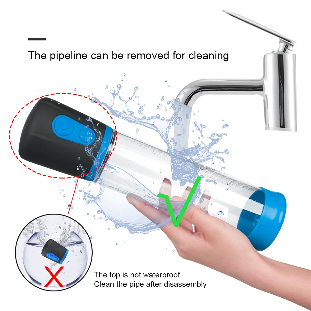 Alwup Enlarge Pump Exercise physical medical Penis Pump for Men