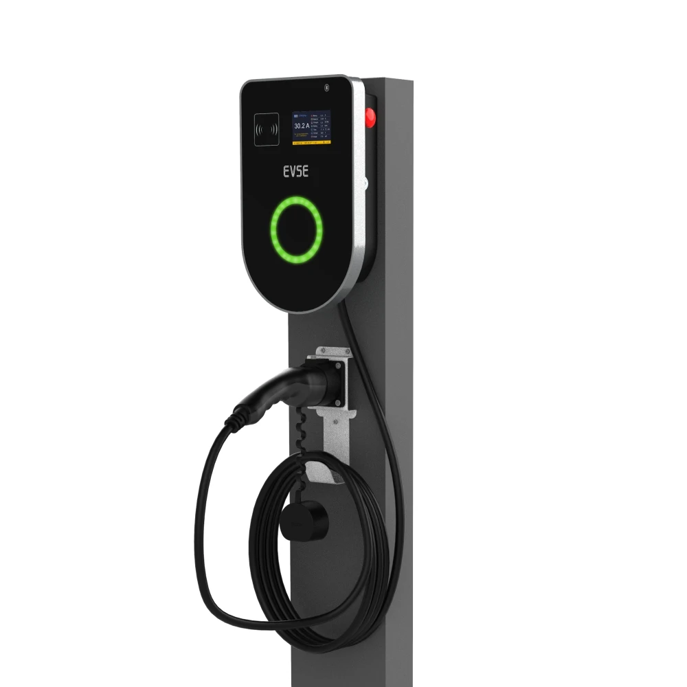 11KW ev charger 16A 3 phase Type 2 electric vehicle charger station Level 2 IEC 62196-2 plug wallbox home ev charger