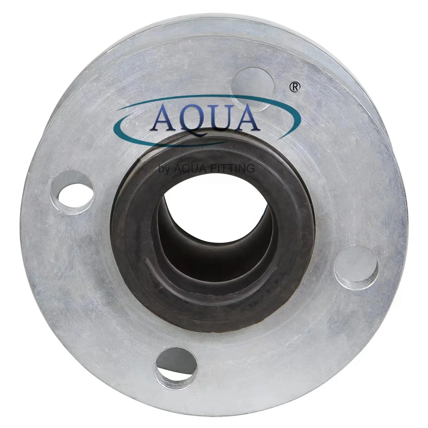 High Pressure Rubber Joint Flexible Single Sphere Rubber Expansion Joint With Metal Flange