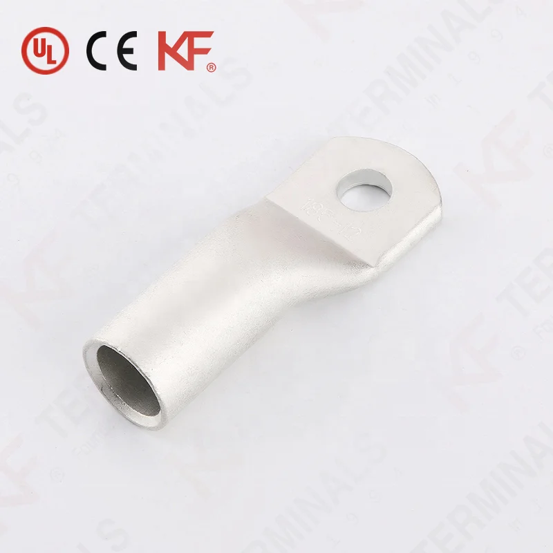 Cable Lugs Sizes One Hole Tin Coated Copper Long Palm and Long Barrel 16mm2