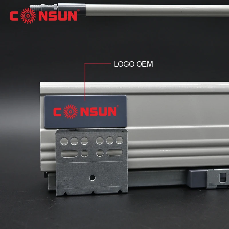 Furniture Hardware Accessories Soft Close Slim Inner Drawer Box Kitchen Cabinet Slide