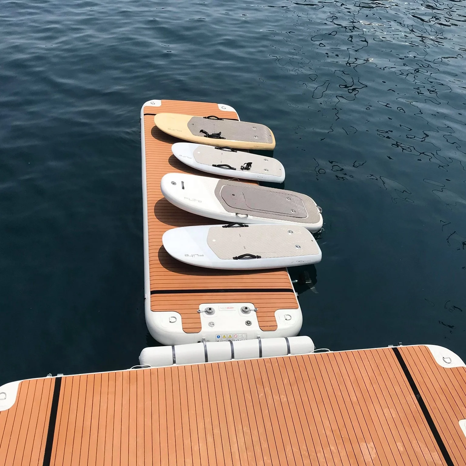 2020 Super Strong Drop Stitch PVC Inflatable Water Floating Platform Island