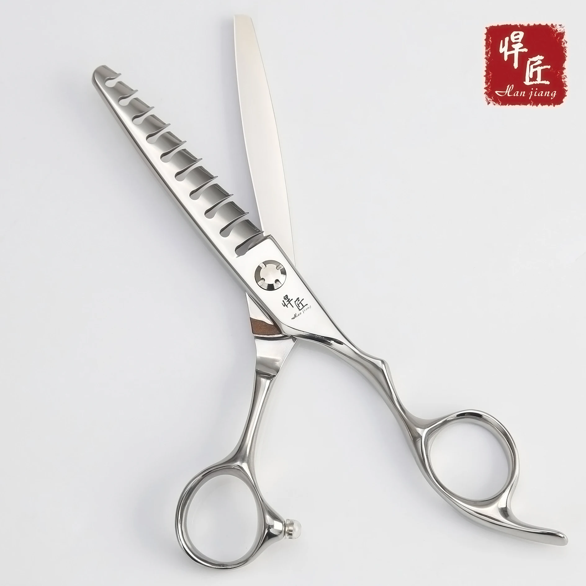 CNC Hair Thinning Scissors Chunker Japan Vg10 Hairdresser Scissors Tijeras Salon Professional Barber Shears Hair Scissors