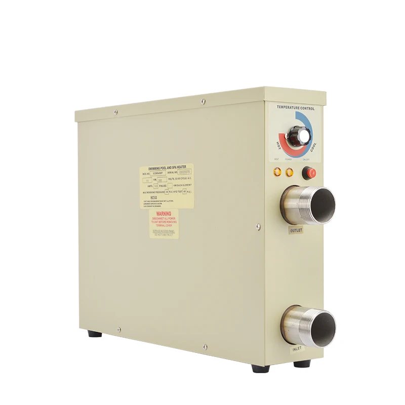 5.5kw Above Ground Spa Pool Water Heater Pump Heating System 220v 380v Electric Swim Pool Heater