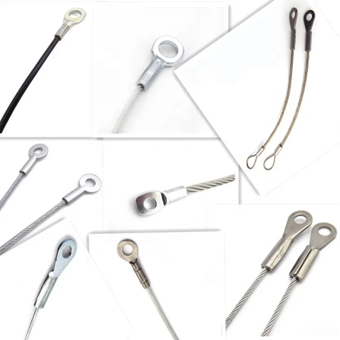 C-Pin, подвесная вешалка для проводов из нержавеющей стали на заказ, подвесная вешалка для проводов, Потолочная СТАЛЬНАЯ ВЕРЕВКА с концами-петлями