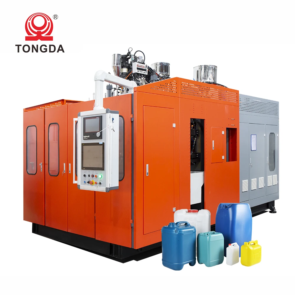 TONGDA HSll5L 4 Cavities PC Bottle Full Automatic Extrusion Blow Molding Machine