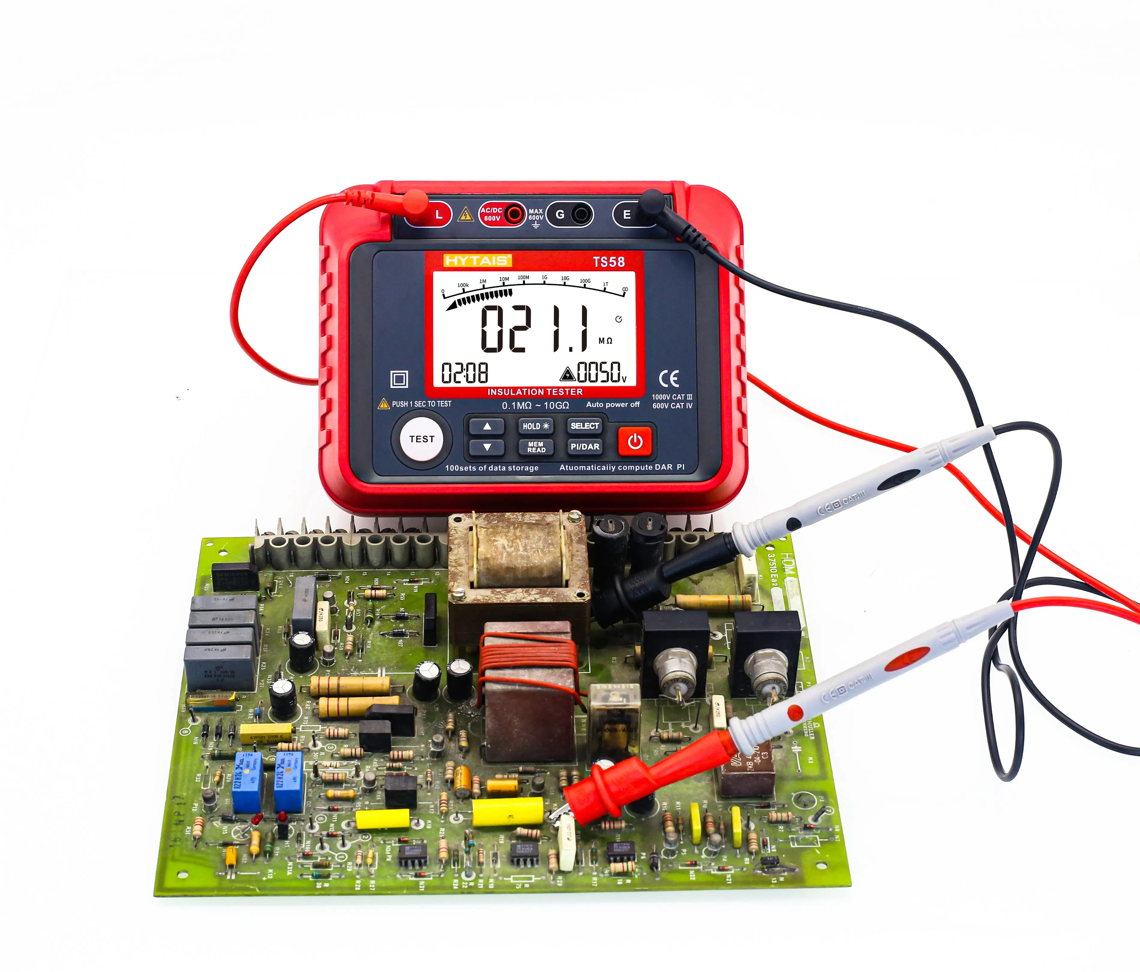 Digital Insulation Megohm Resistance Meter Insulation Resistance Megger Tester 1000V