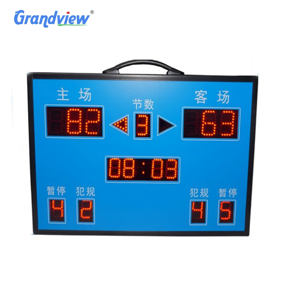 Drop Shipping Digital Electronic Basketball Score board Billiard Scoreboard Hockey Soccer Sports Led Scoreboard