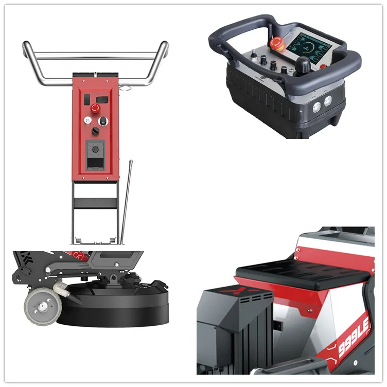 380V 955mm Planetary Dust Free Concrete Floor Surface Preparation Remote Floor  Grinder Polisher
