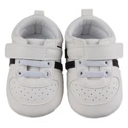 Wholesale Toddler white waterproof casual new born leather mary jane  boy girl baby shoes
