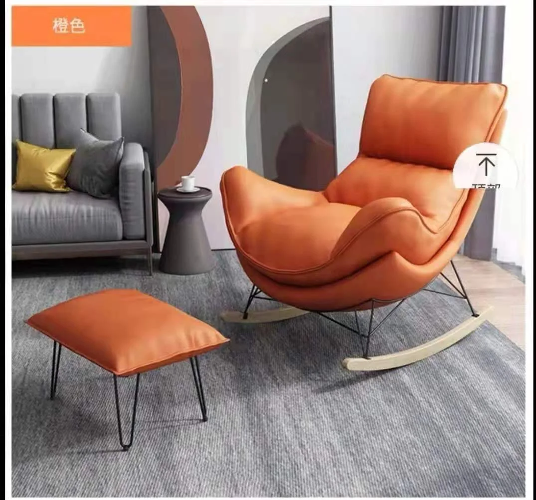 Modern European Style Luxury Recliner Sofa Set Single Lazy Leather Sofa Bed