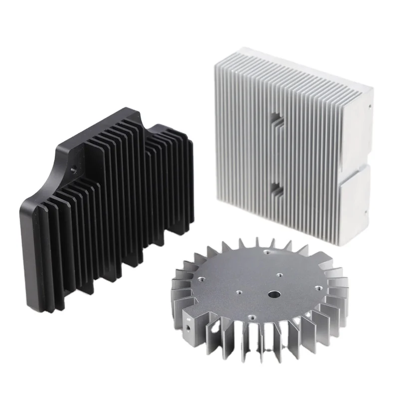 Custom cold forming aluminum part mechanical radiator vapor chamber extrusion heatsink energy storage heat sink