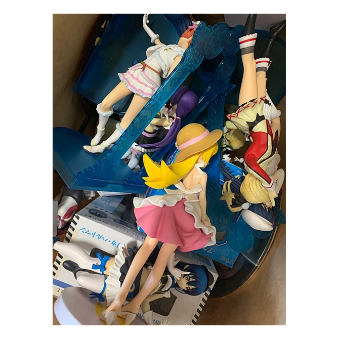 Japanese custom original anime mini action figure toys for sales