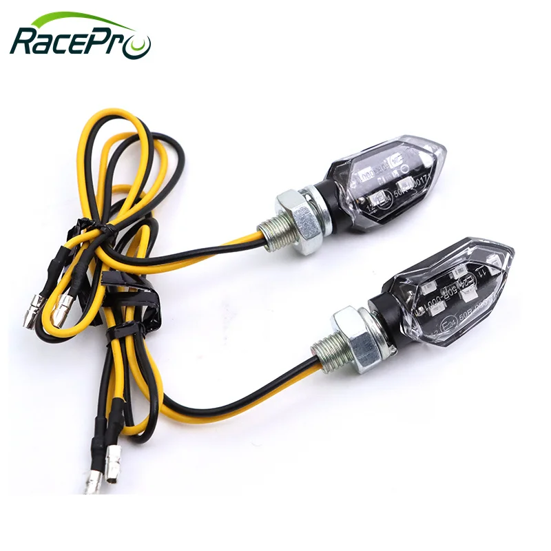 RACEPRO E-Mark E24 Small Size Ultra Bright Mini Motorcycle Run Indicators Position Light Brake Light Led Turn Signals