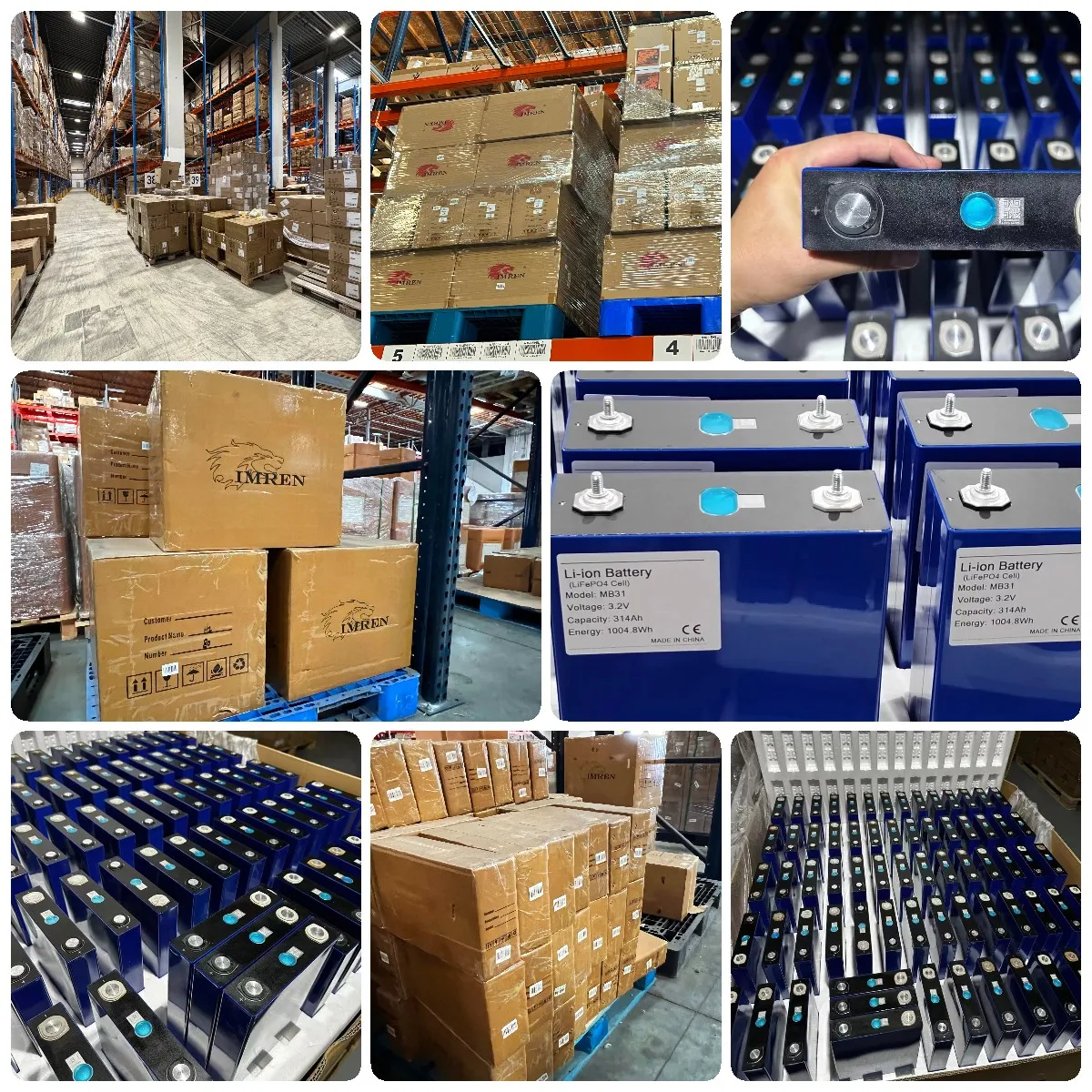 Lipofe4 3.2v 302ah 280ah 304ah 316ah 320ah Lifepo4 Battery 6000 Cycle Prismatic 3.2 V lithium iron phosphate battery