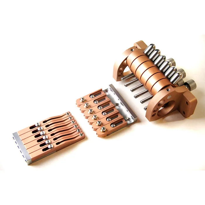 Top sale High precision Custom details headless guitar bridge