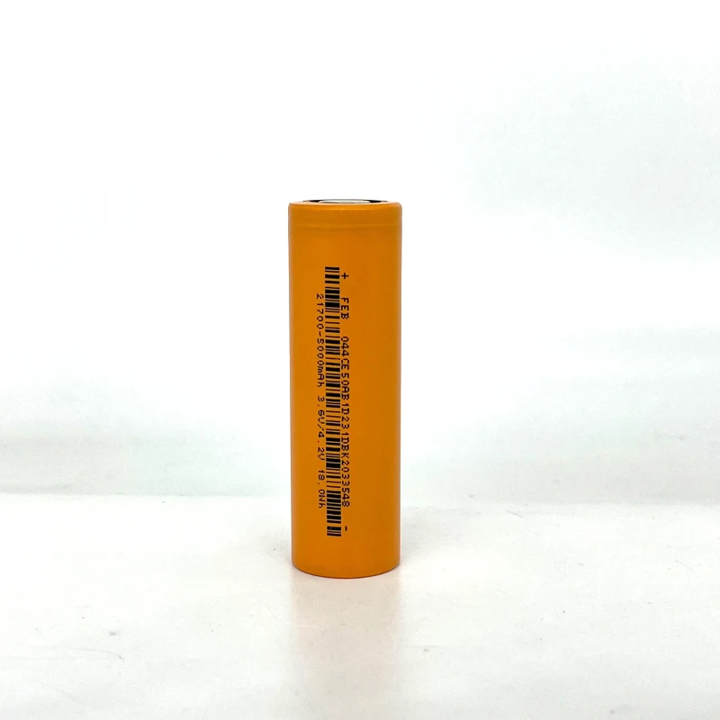 21700 Battery Cell 3.7V 21700 5000mah Li Ion 3.7v Lithium Battery Manufacturer