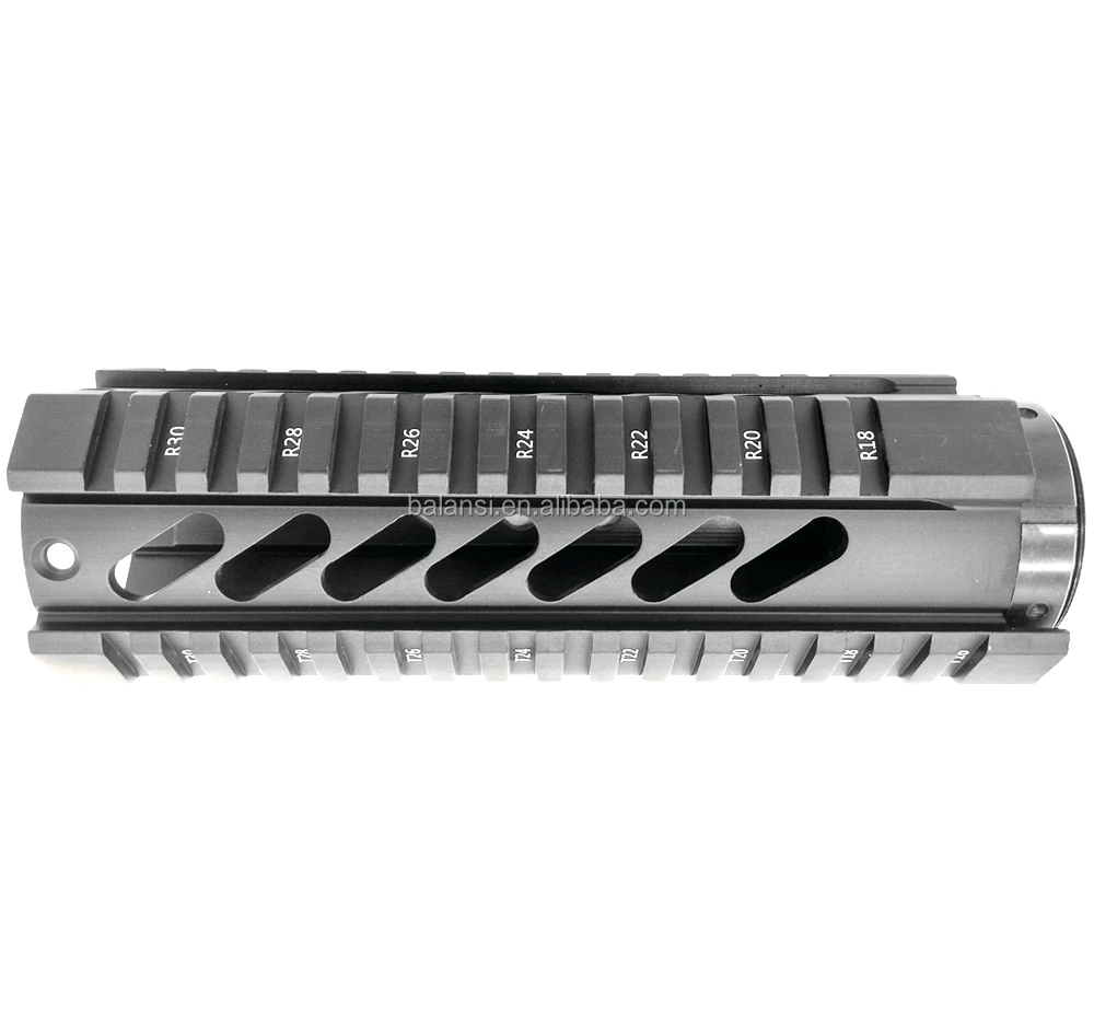 7 inch M4 M16 Free Float Quad  ar 15 Handguard Picatinny Mount 7 inch for ar15  m4 m16