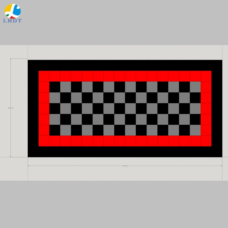 Plastic PP and Pvc interlocking garage floor  mats grate for mobile garage and garage parking mats