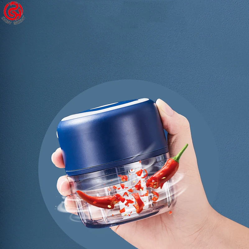 Electric stirrer minced garlic minced garlic pulling garlic household minced wring and beating garli