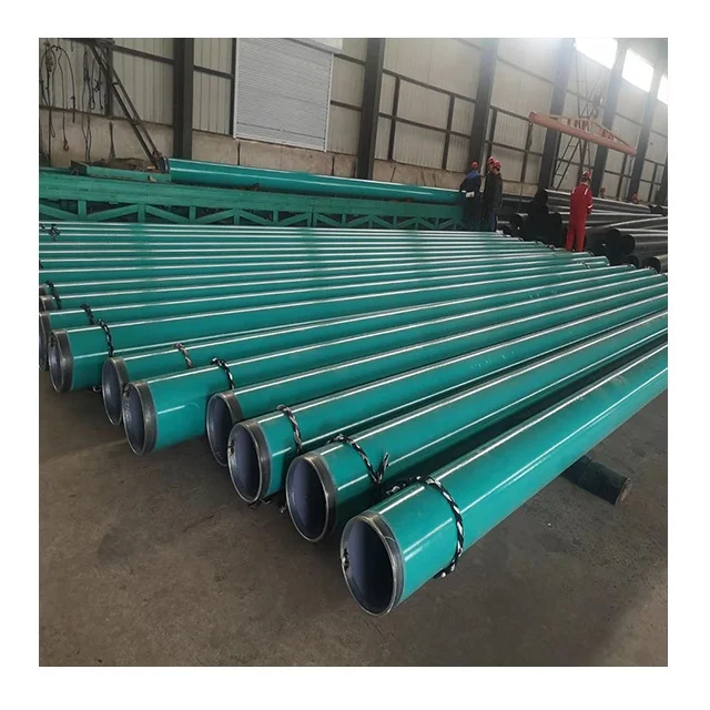 API 5L Chinese Top 5 Steel Pipe Manufacturer Fusion Bonded Epoxy Resin Coating 24 Inch FBE Coated Steel  Pipe