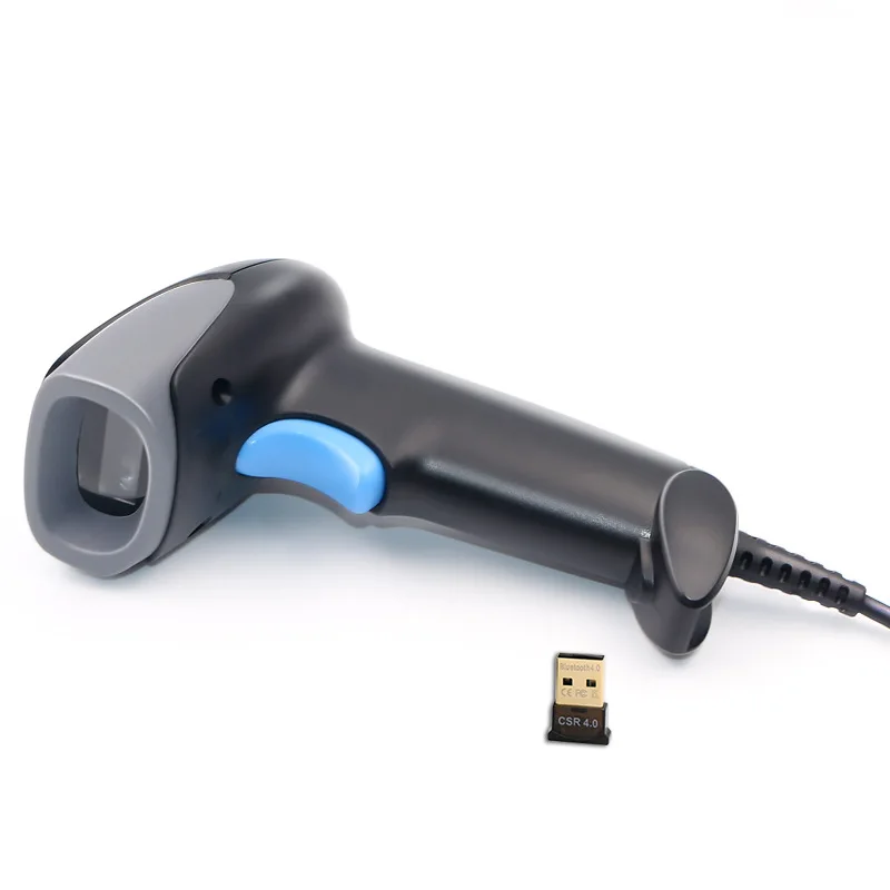 Беспроводной сканер штрих-кодов для супермаркета 2,4G 1d 2d сканер QR-кода CMOS Автоматический Режим сна беспроводной Всенаправленный сканер штрих-кодов 9300