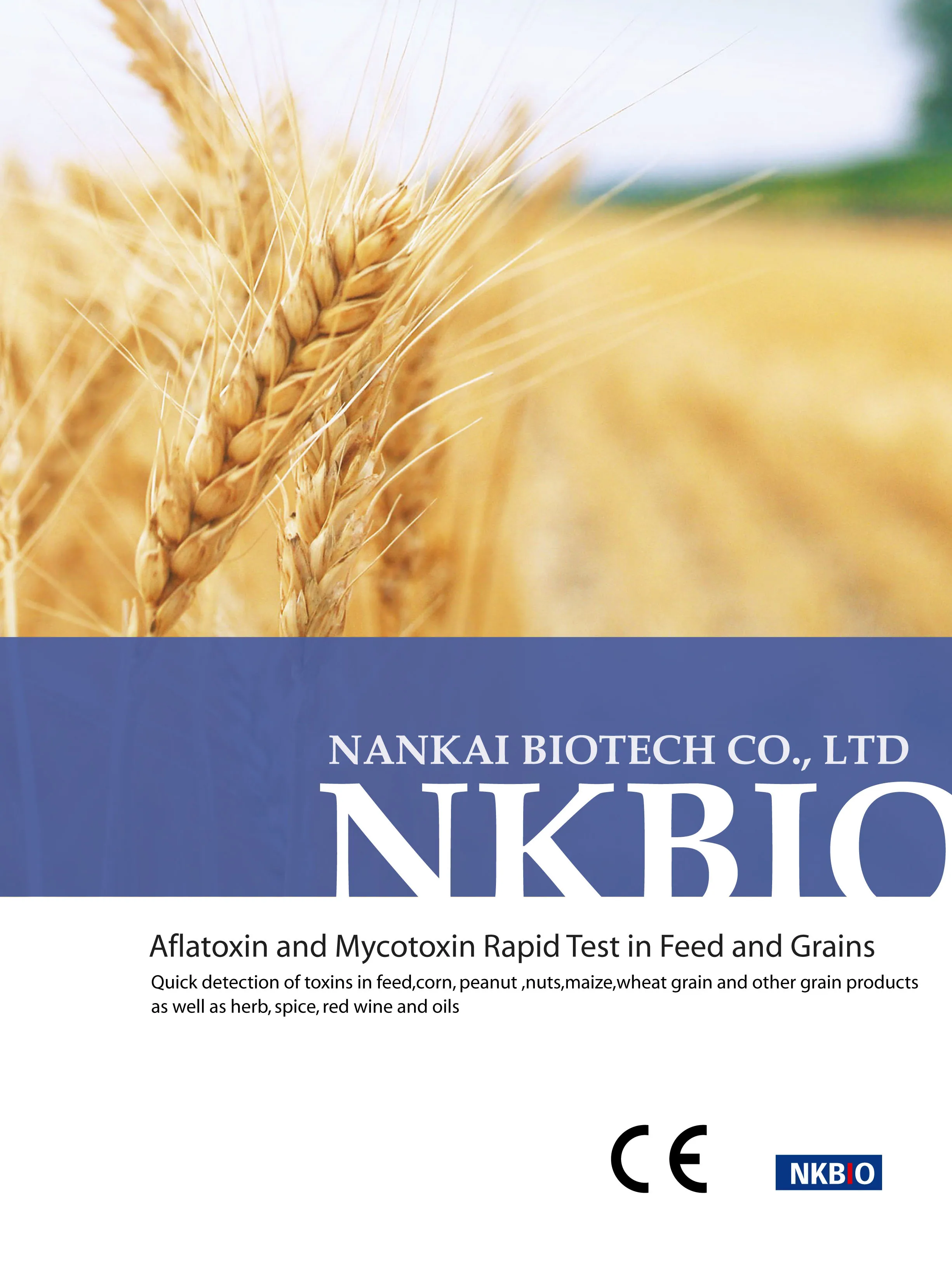 Aflatoxin Test Kit for nuts maize peanuts corn oil