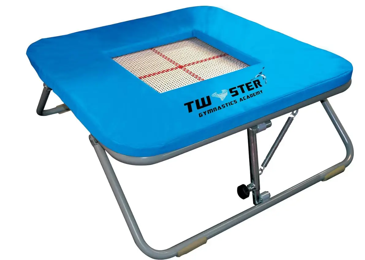 China Hot Sale commercial Children square gymnastic Mini Trampoline Foldable Square Trampoline For Sale