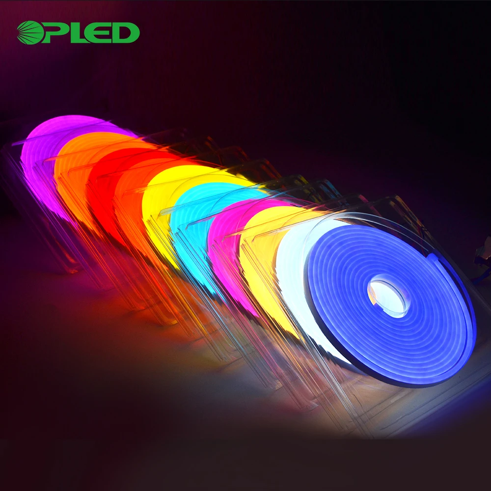 led neon flex rope light 8mm neon lights flexible strip rope light strip address led domed neon flex
