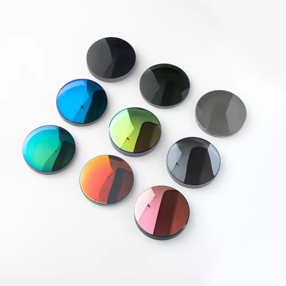 photochromic optical lenses TAC mirror sunglasses lenses 1.56 uv420 lens eyewear