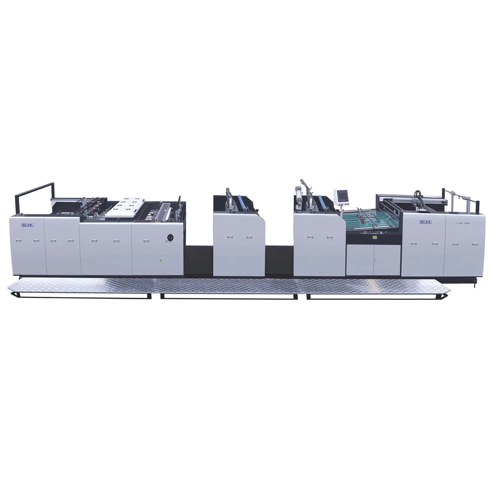 YFMA-1200 Double Side New Star BOPP PET Film Automatic Laminator