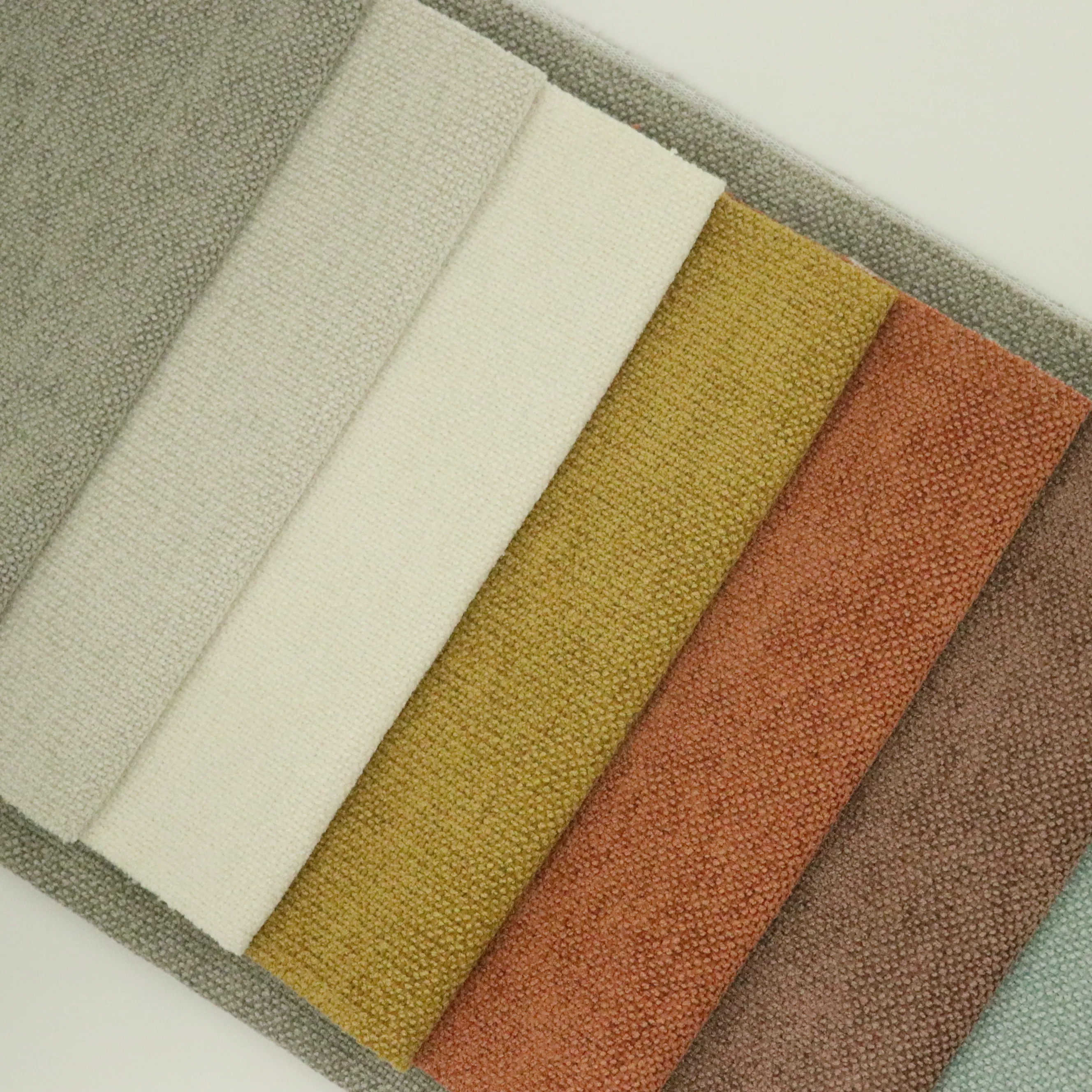 Heavy Weight Telas De Chenilla 430gsm Jacquard Polyester Plain Custom Chenille Sofa Fabrics