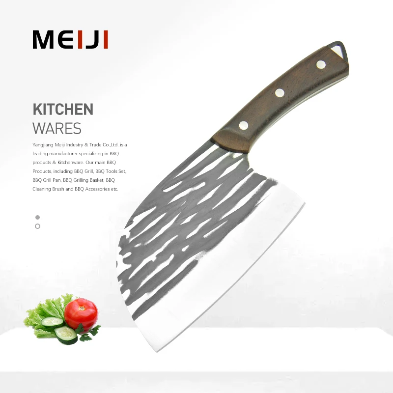 MEIJI, лидер продаж, производитель, ковка с деревянной ручкой, оптовая продажа, нож для шеф-повара, лучший кухонный нож, острый кухонный нож