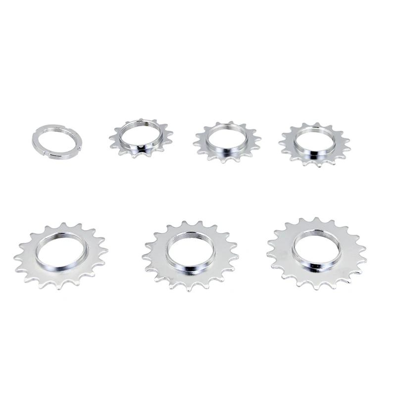 POLSO FC001 Flywheel Fixie Fixed Gear Freewheel 13/14/15/16/17/18 Bicycle Freehub Accessories for Single Speed Bike Hub Sprocket