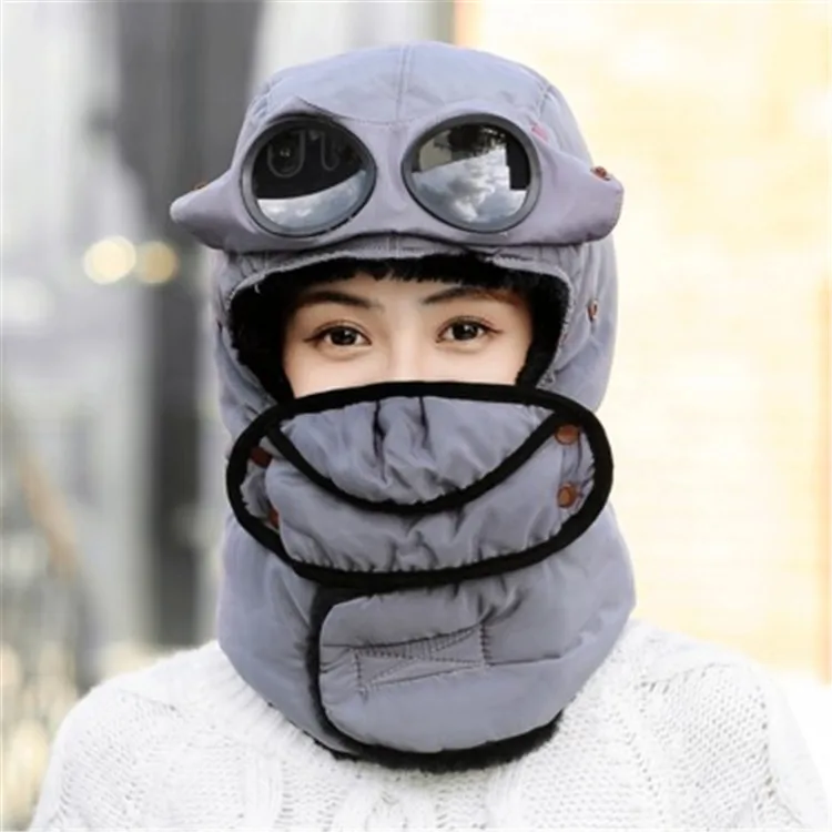 
Wholesale Sales Adjustable Of New Lei Feng Hat, Plus Fleece Cold Cycling Ear Warmer Cotton Hat Russian Ushanka 