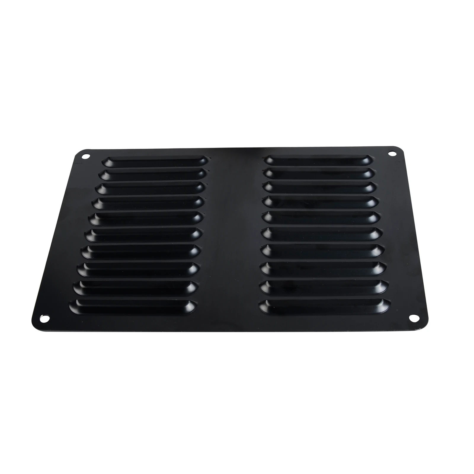 VENTILATION GRILL LOUVRE BLACK 233MM X 148MM CARAVAN RV MOTORHOME AIR VENT PARTS
