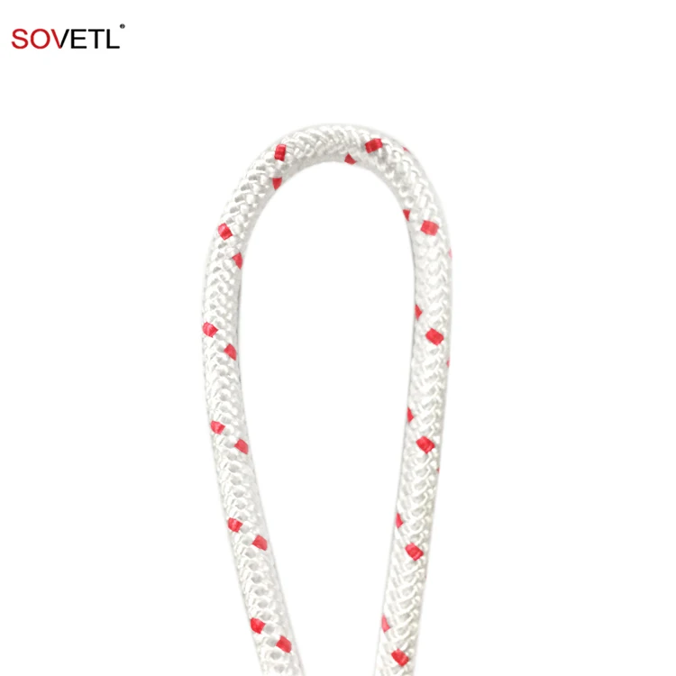 Dyneemas uhmwpe fiber rope High Modulus rope Flexible 12 Strands High Strength UHMWPE Braid rope