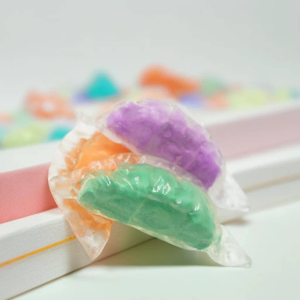 Dumpling Squishy Slow Rising Stress Relief Squish Toys Simulation Steamed Buns Squeeze Toys Antistress Dumpling Model