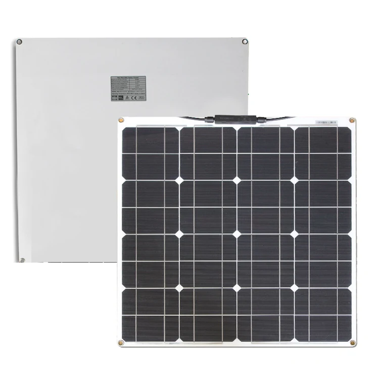 50W Monocrystalline Semi Flexible Solar Panel portable solar panel for RV