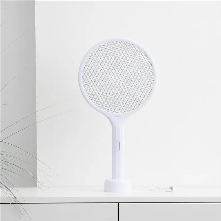 Wholesaler 2 in 1 mosquito racket  insect killer lamp electric fly swatter for home living room