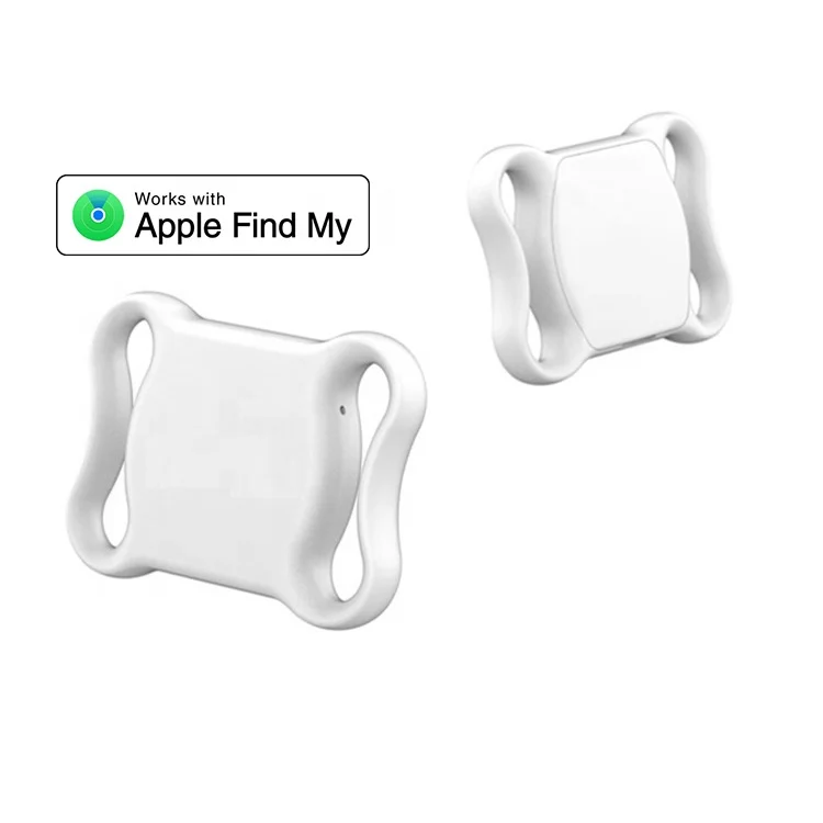 New Pet Tracker AirTag Work Find My App Global GPS Air Track Key Smart Small Finder Locator for Dog Cat Pet Wallet Mobile Phone