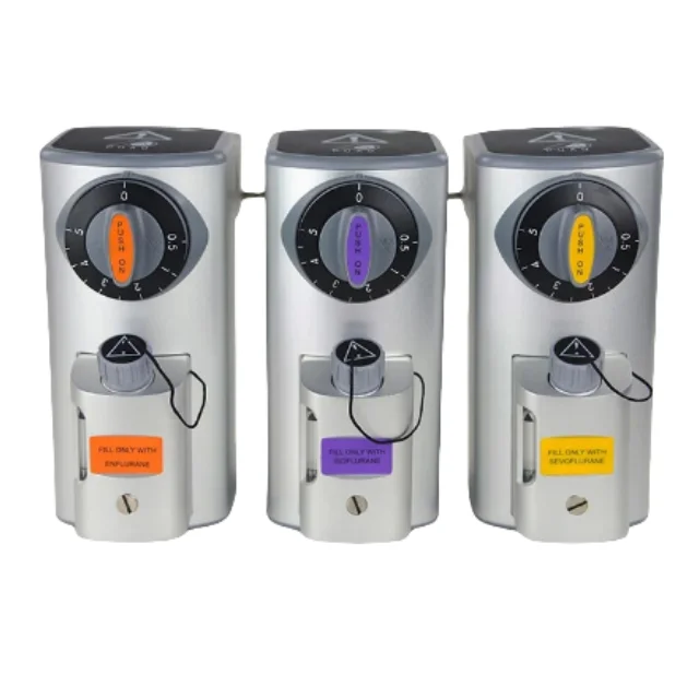 Medical Anesthesia Vaporizer 3 Filler Types Anesthesia Vaporizer for Anesthesia Ventilator Machine