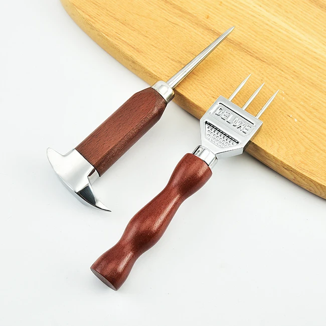 Creative Deluxe Retractable Stainless Steel Japanese Ice Scoop Cube Bar Carving Knife