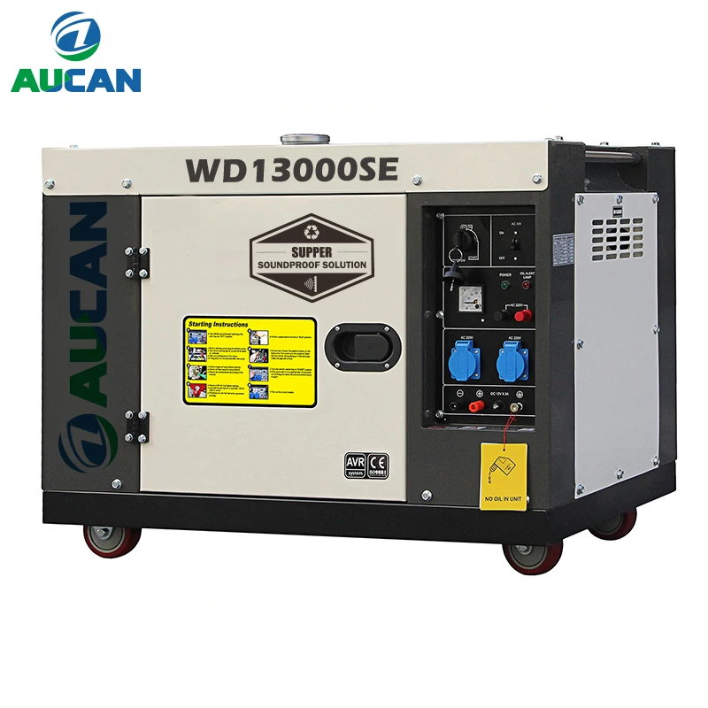 Power plant 13kva portable electric engine powered diesel generators diesel set silent generator