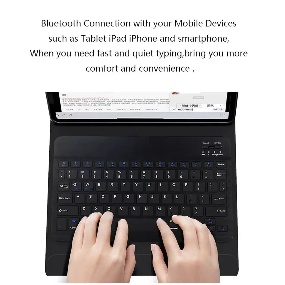 New Arrival Candy Color Wireless Keyboard Mouse Combos Portable Design Standby For iPad mobile phone